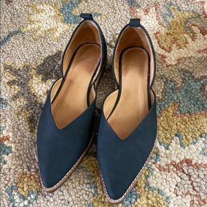 Bill Blass Point Toe Loafers 7.5